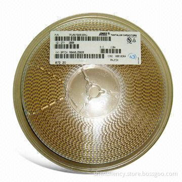 4.7UF 16VA Tantalum Capacitor with 2,000hrs Lifespan Test and 4 to 50V Rated Voltage